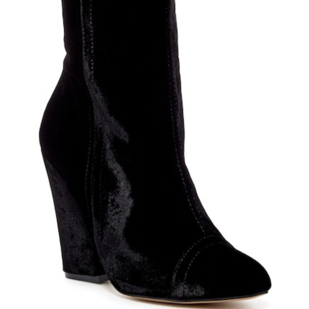 BNIB Shellys London Tater Velvet Boot SZ 38